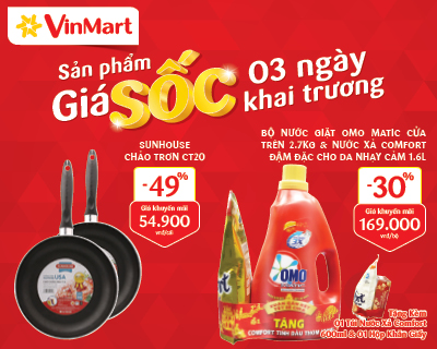 3 Ngày Giảm Sốc Tại VinMart Đồng Khởi